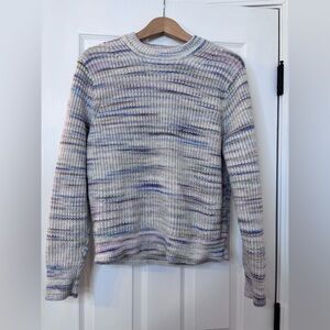 J. Crew Pastel Striped Knit Sweater
